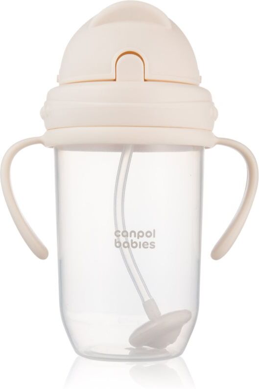 Canpol babies Cup tasse avec poids Nude 6m+ 1 pcs