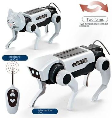 Uplift Treasures DIY RC Robot Dog Assembly Toy DIY RC Robot Dog Assembly Toy