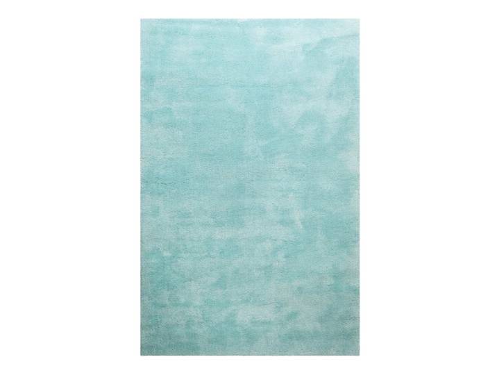 Tapis en microfibre dense turquoise clair 200x290 cm