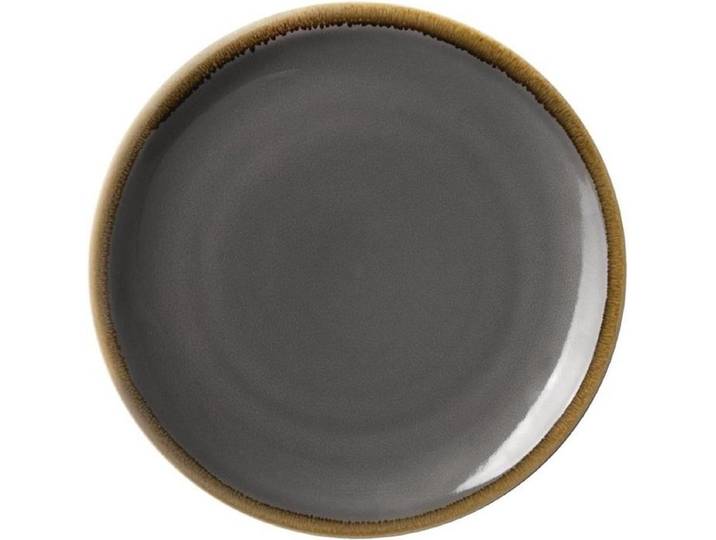 Olympia Kiln Bord Grijs Ø28cm ( Set van 4 )