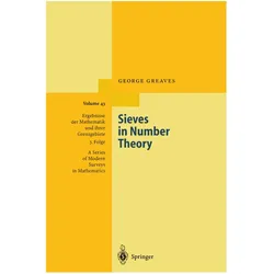 Sieves in Number Theory, Fachbücher von George Greaves
