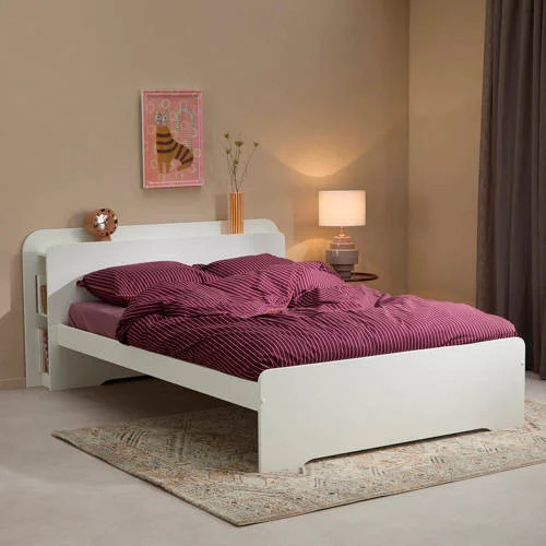 NOUS Living Rumble bed van massief hout, 160 x 200 cm