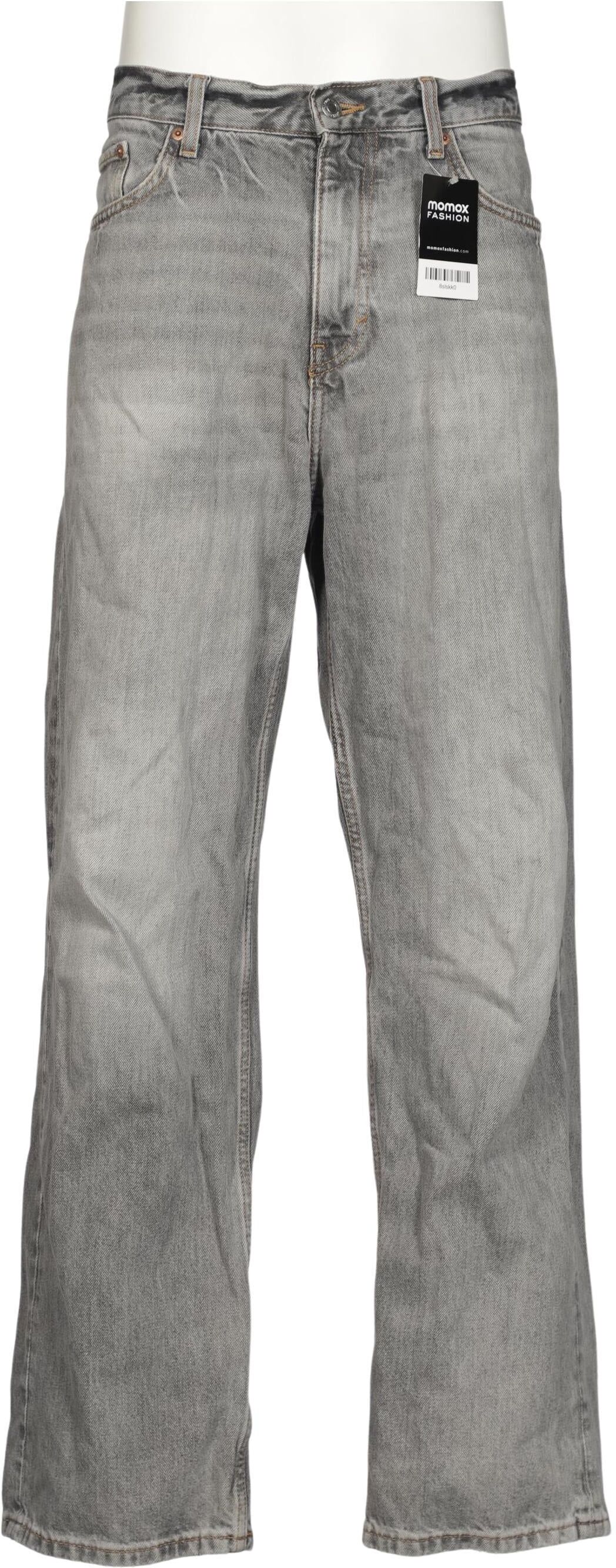 Weekday Herren Jeans, Grau, Gr. W31, Baumwolle - Second Hand