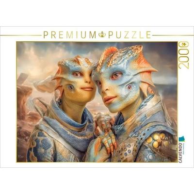 CALVENDO Puzzle Science Fiction Reise | 2000 Teile Lege-Größe 90 × 67 cm Foto-Puzzle für glückliche Stunden