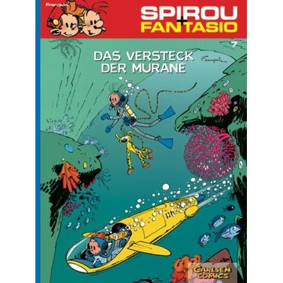 Spirou und Fantasio 7: Das Versteck der Muräne, Taschenbuch von André Franquin, Carlsen, 978-3-551-77207-7