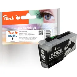 Peach, Druckerpatrone, Brother Patrone LC-426XL black kompatibel (BK)