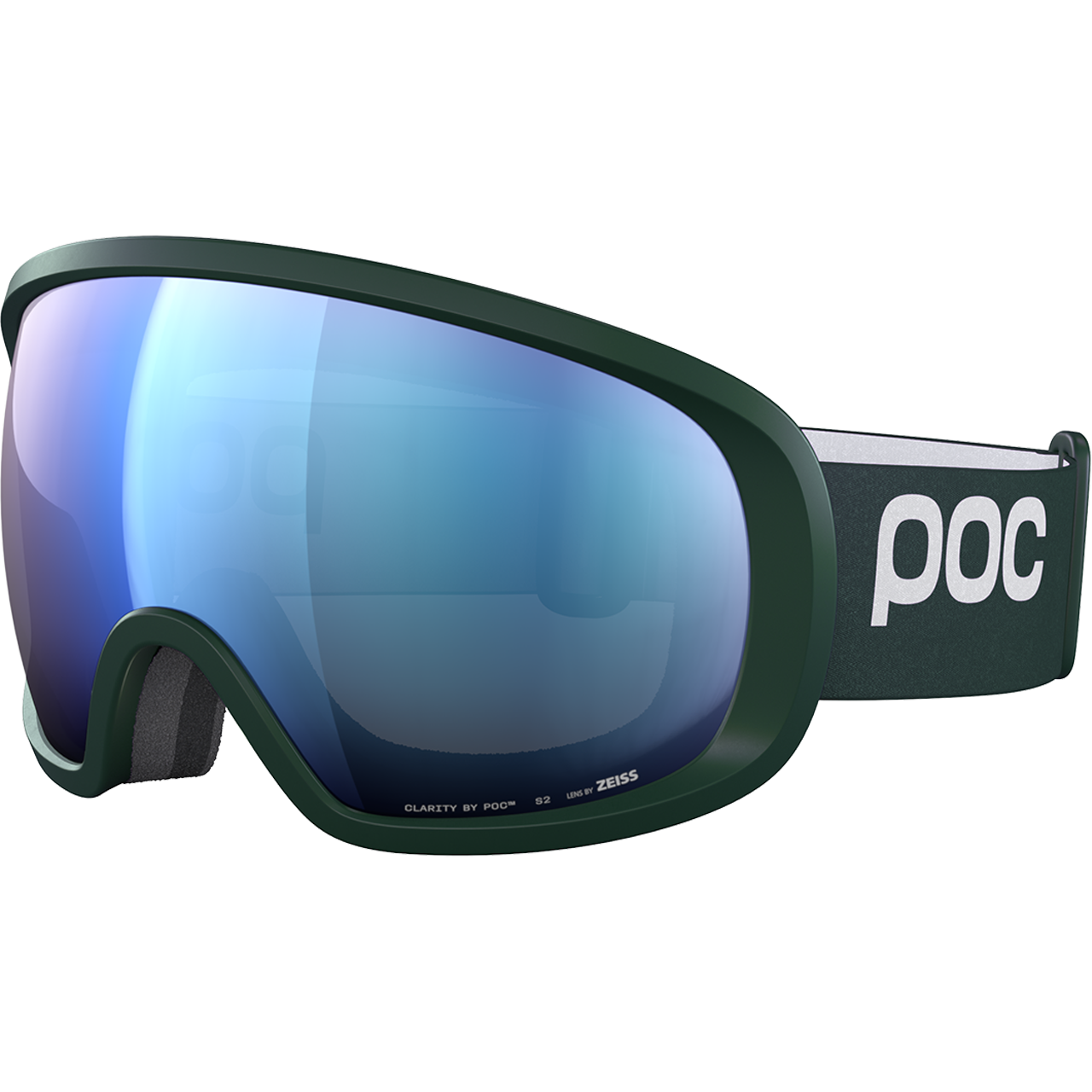 POC Fovea pargasite green/partly sunny blue