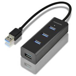 AXAGON HUE-S2B USB-Hub 4 Port USB-A, Micro USB USB 3.2 Gen1 5 GBit/s