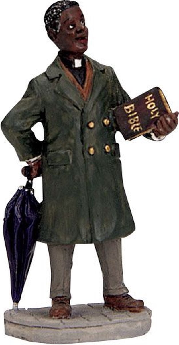 Lemax Preacher kerstfiguur voor kerstdorpen