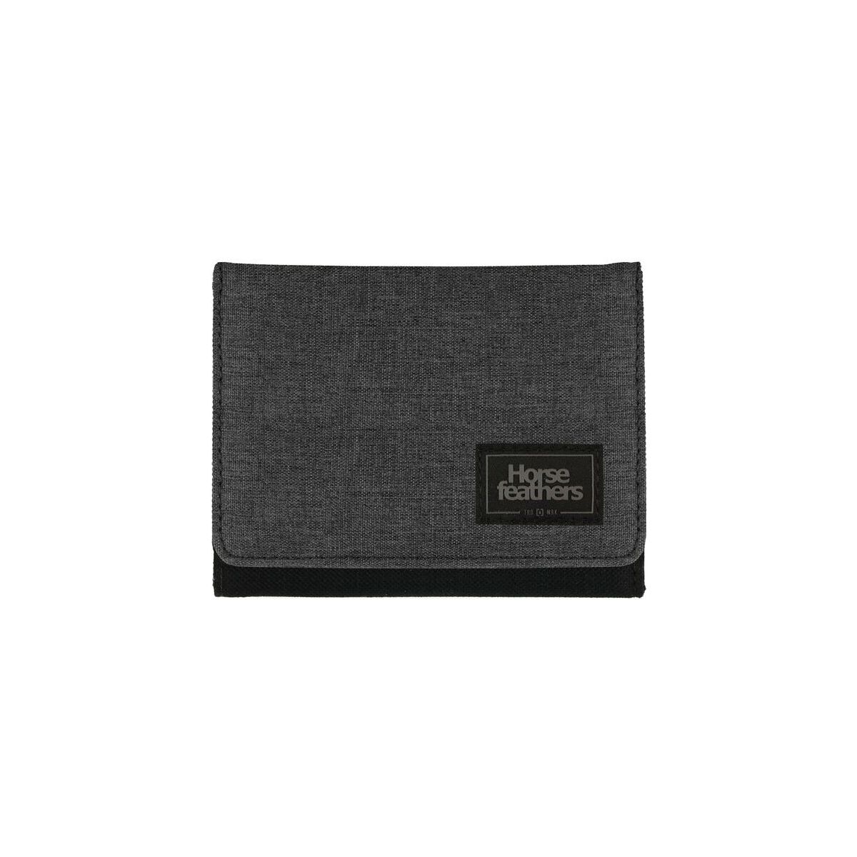 Horsefeathers Ward Wallet heather anthracite AM184C-heather anthracite