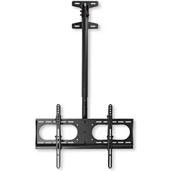 Nedis Vollbewegliche TV-Deckenhalterung, 42-65" (Decke, 45 kg, 42" - 65"), TV Wandhalterung, Schwarz
