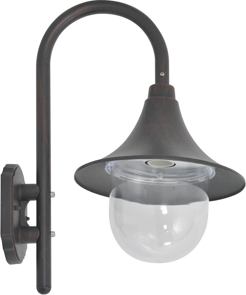 vidaXL applique  jardin E27 42 cm aluminium bronze