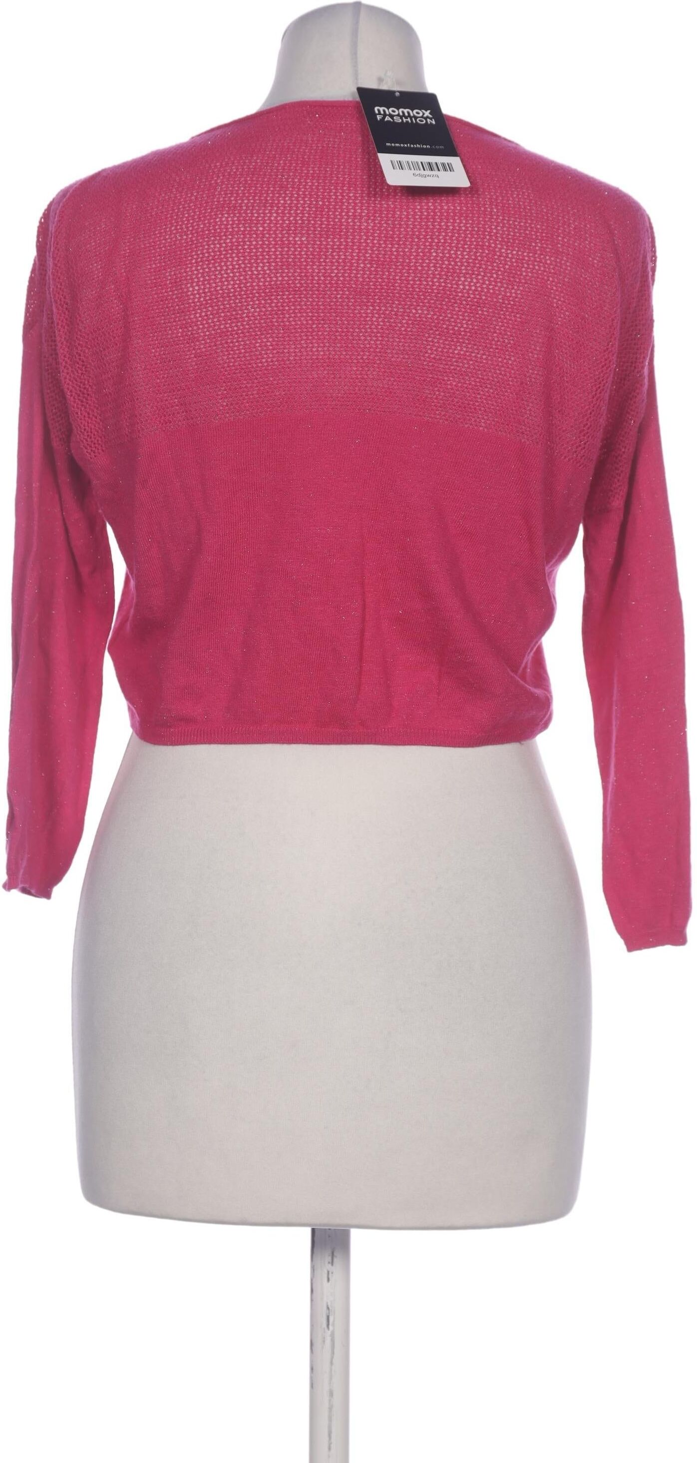 NAF NAF Damen Strickjacke, Pink, Gr. M, Synthetik / Viskose - Second Hand
