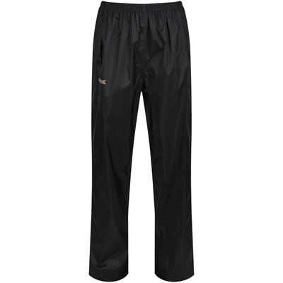 Regen- und Matschhose REGATTA "Pack-It", Damen, Gr. M, US, schwarz, Obermaterial: 100% Polyamid PA., Hosen