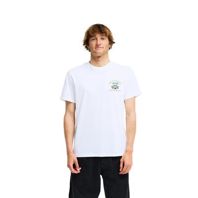 T-Shirt BILLABONG "Island Beats", Herren, Gr. S, weiß, Obermaterial: 70% Baumwolle, 30% Baumwolle., Shirts T-Shirt