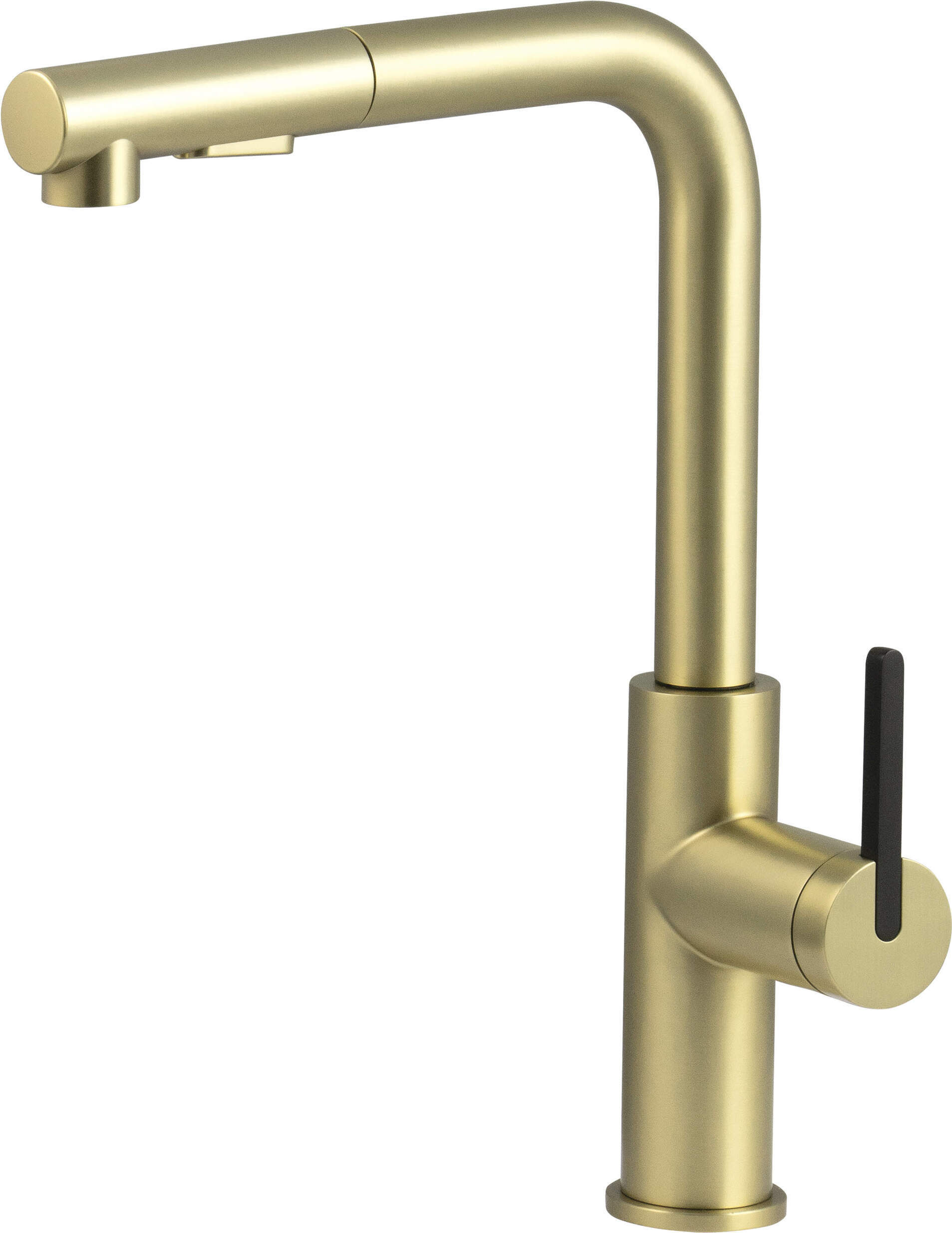 Kitchen faucet with pull-out spout