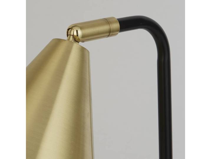 Searchlight Tischlampe Rivan, schwarz, für Wohn- / Esszimmer, Metall, Modern, Tischlampe