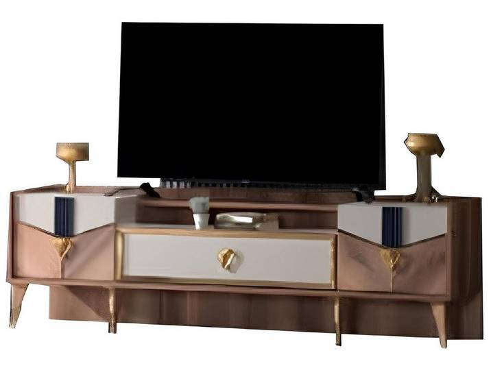 JVmoebel TV-Wand Moderne TV-Kommode aus Holz mit Stauraum für Mediengeräte, Made in Europa