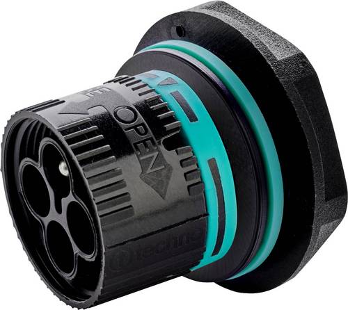 Adels-Contact 24488 Rundsteckverbinder Stecker, Einbau Gesamtpolzahl: 2 + PE 200St.