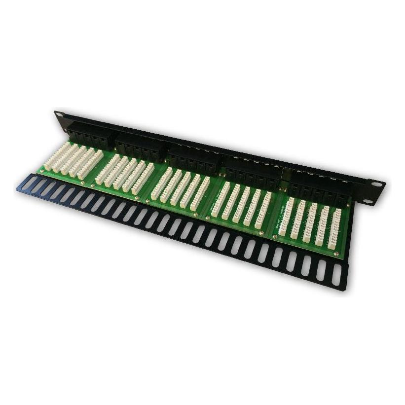 Schneider Electric DATACOM Patch panel ISDN 50p.1U Integrovaný BLACK, 19" (3501)