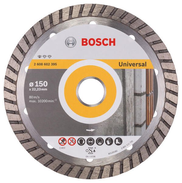 BOSCH Standard for Universal Turbo Diamant-Trennscheibe 1 St. 2608602395