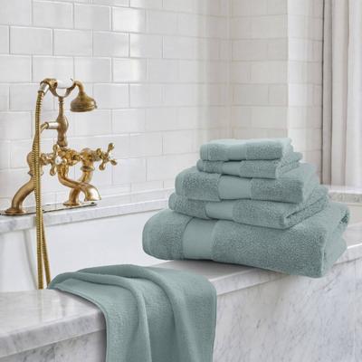 Madison Park Signature Turkish 100% Cotton Oversized Quick Dry Highly Absorbent 6-Piece Towel Set