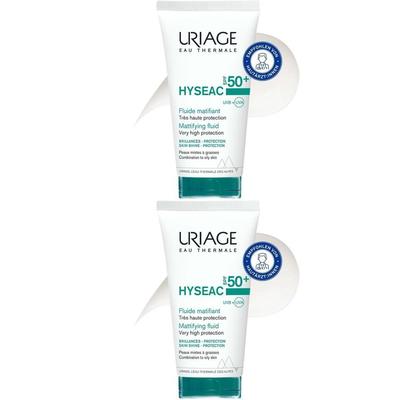 Uriage Hyseac Fluid SPF 50+ 2x 2x50 ml Flüssigkeit