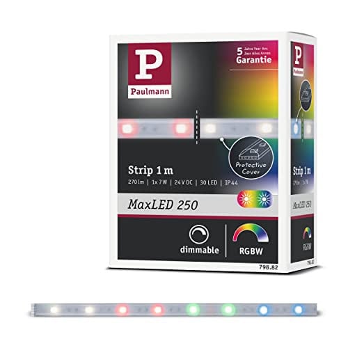 Paulmann MaxLED 250 LED-strip RGBW uitbreiding, multicolor, 1 m