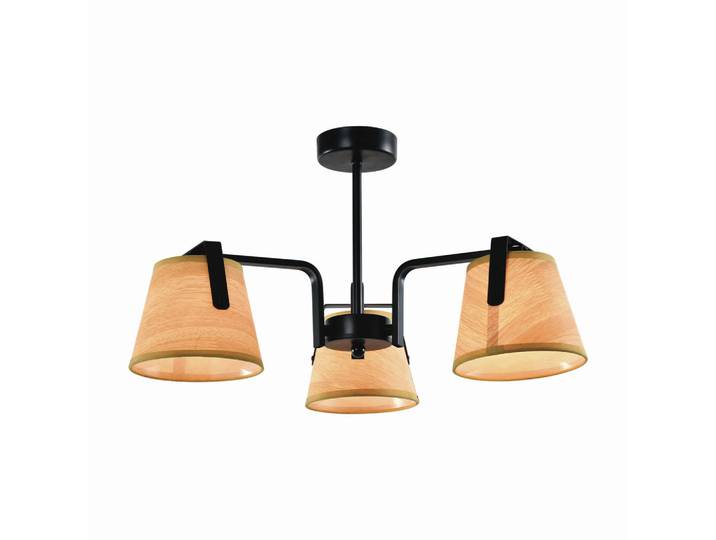 Pendelleuchte Amberg, Schwarz, Metall, 55x30x55 cm, RoHS, Europäischer Sicherheitsstandard, einfach zu transportieren, Lampen & Leuchten, Innenbeleuchtung, Hängeleuchten, Pendelleuchten