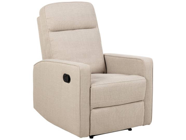 Carryhome Fernsehsessel Lesesessel, Beige, Metall, 72x103x91 cm, Relaxfunktion, Wohnzimmer, Sessel, Fernsehsessel