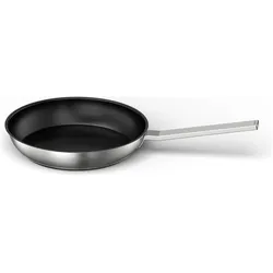 Siemens Pfanne, ⌀ 22 cm, non-stick, Edelstahl, HZ9CF280, Pfanne + Kochtopf, Schwarz, Silber, Grau