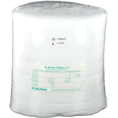 B.braun wipes Vliesrolle ECO 120 Tücher St