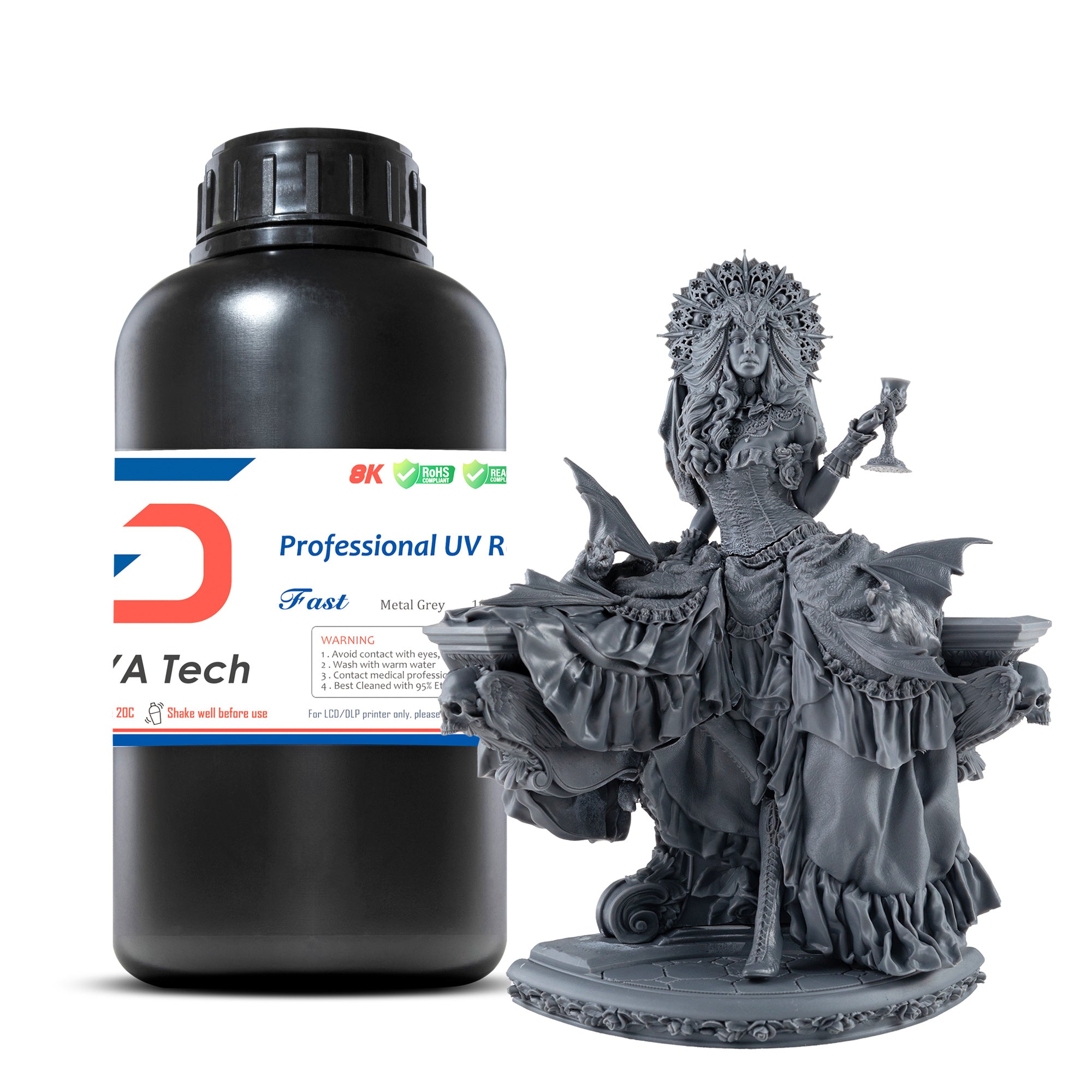 Siraya Tech Fast ABS-Like - 1 kg - Metal Grey ST0037