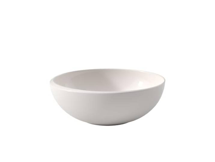 Villeroy & Boch - NewMoon Servierschüssel 28,5 cm Weiß, Spülmaschinenfest