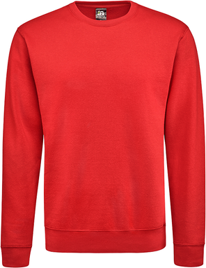 J America 8721JA Btb Fleece Crew T-Shirt in Red size 2XL   Cotton/Polyester Blend