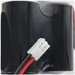 AccuCell Akku ABUS FU2986 kompatibel für 2WAY-Funk-Aussensirene, 2 Stück Nachbau BatteriePack (2 Stk., Gerätespezifisch), Batterien + Akkus