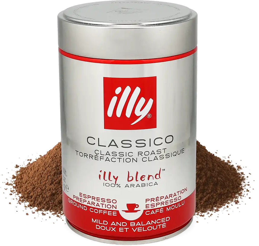 illy   Classico - espressomachine - 250 g Gemalen koffie