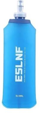 Uplifted Goods Collapsible Portable Water Bottle 17.6 Oz For Outdoor Sports And Travel blue