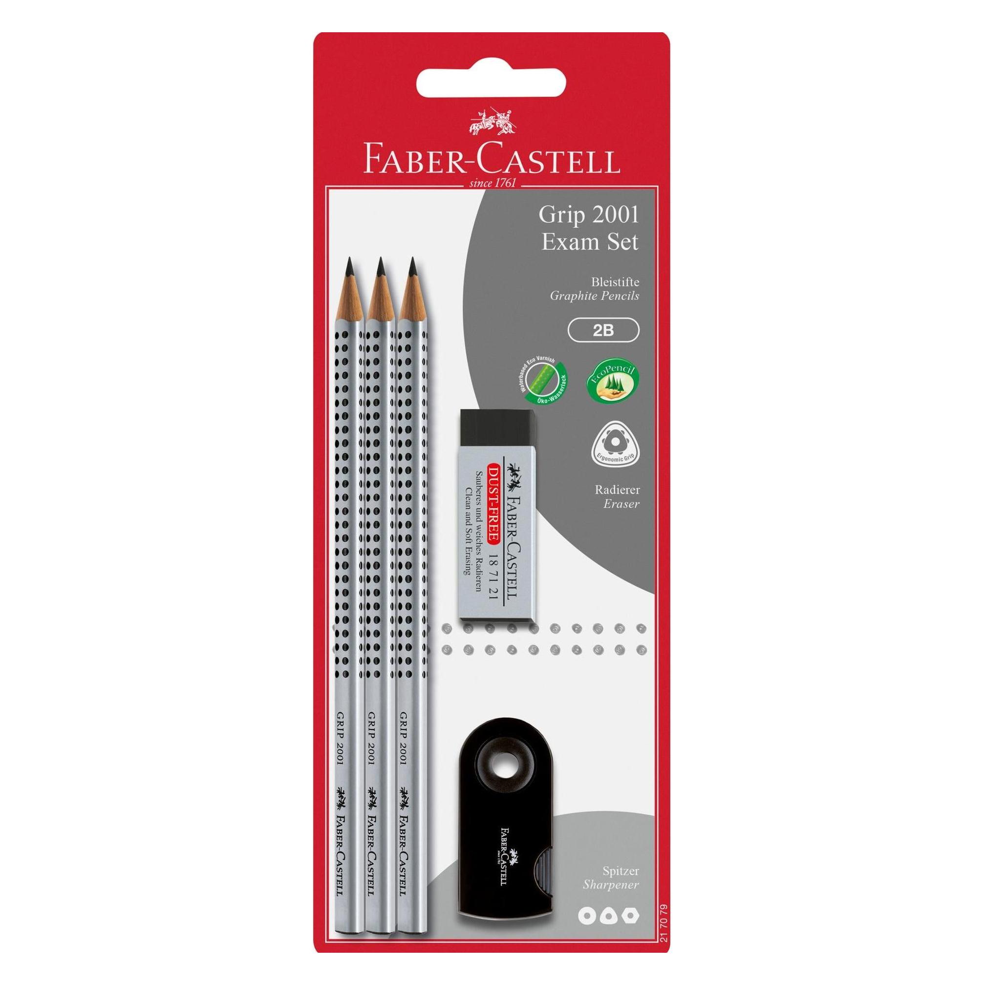 Faber-Castell Grip 2001 (0.70 mm, 2B, 5x) (217079)