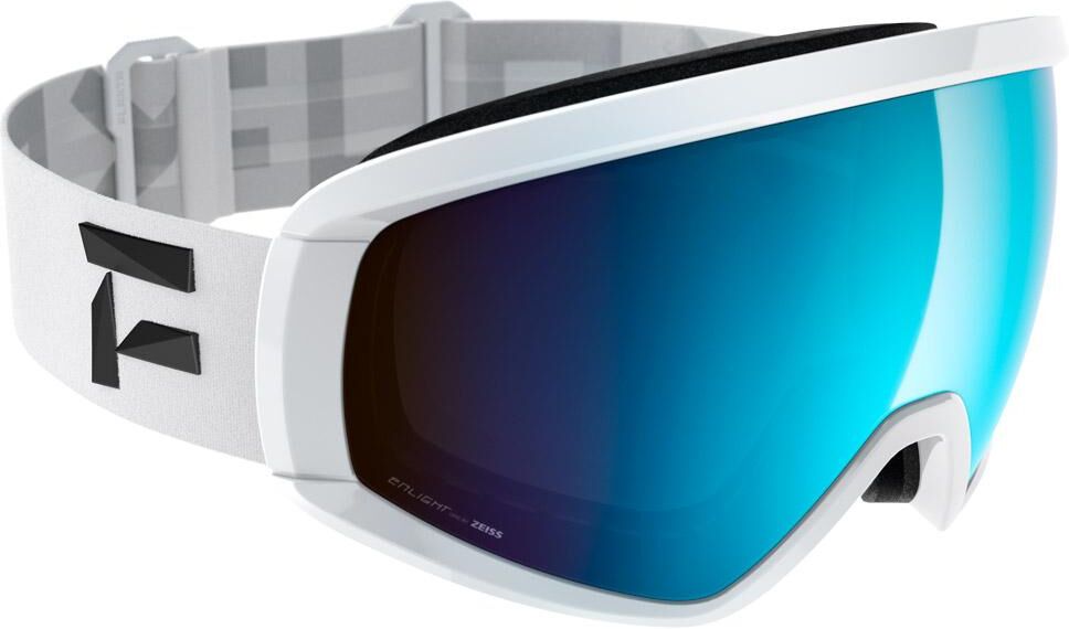 Flaxta  - Continuous White Blue Mirror Lens - Masque de Ski