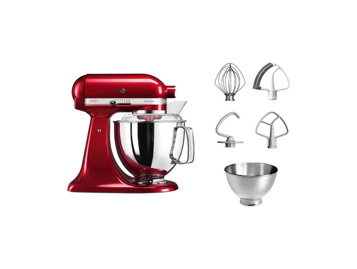 KitchenAid Artisan 175 Küchenmaschine 4,8 l Rotmetallic