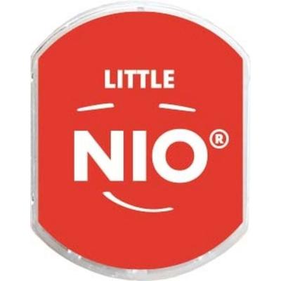 COLOP little NIO Ersatz-Stempelkissen, Packung mit 2 Stempelkissen, brave red