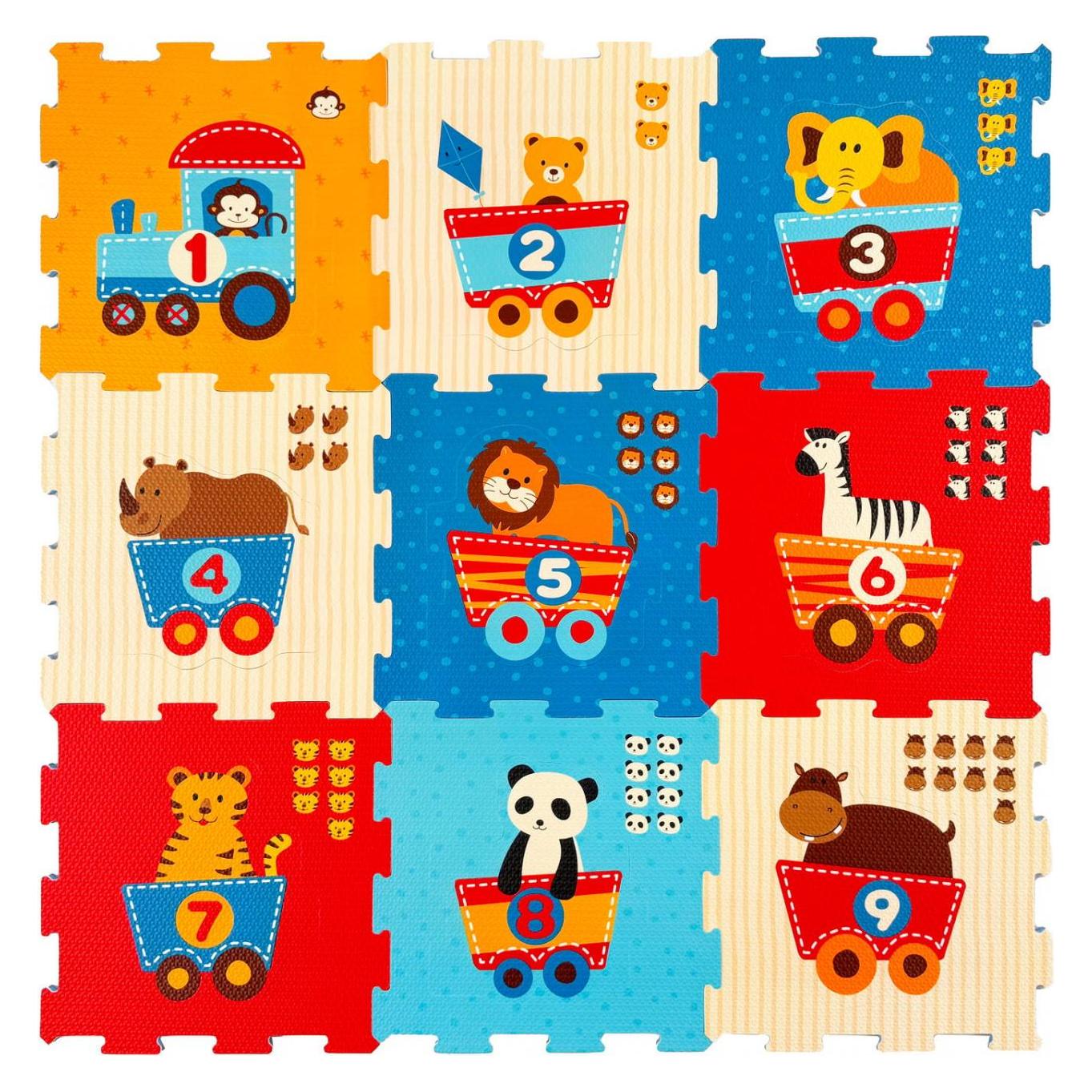 B Beez - Foam Floor Puzzle Mat, 19 Pcs (53004) (88 x 88 cm) (53004)