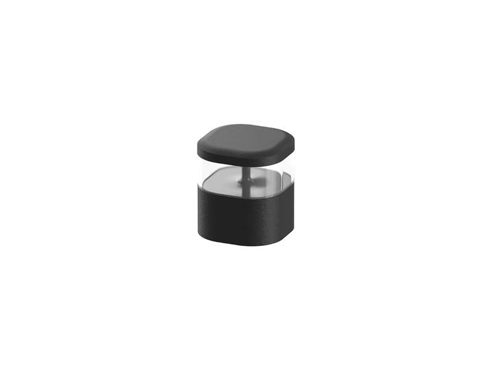 Flos Architectural FLOS Pointbreak Balisage 1, 2.700K schwarz 8cm 1, schwarz, Aluminium, Design