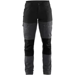 Damen Service Arbeitshose "7166" - C34 - grau/schwarz