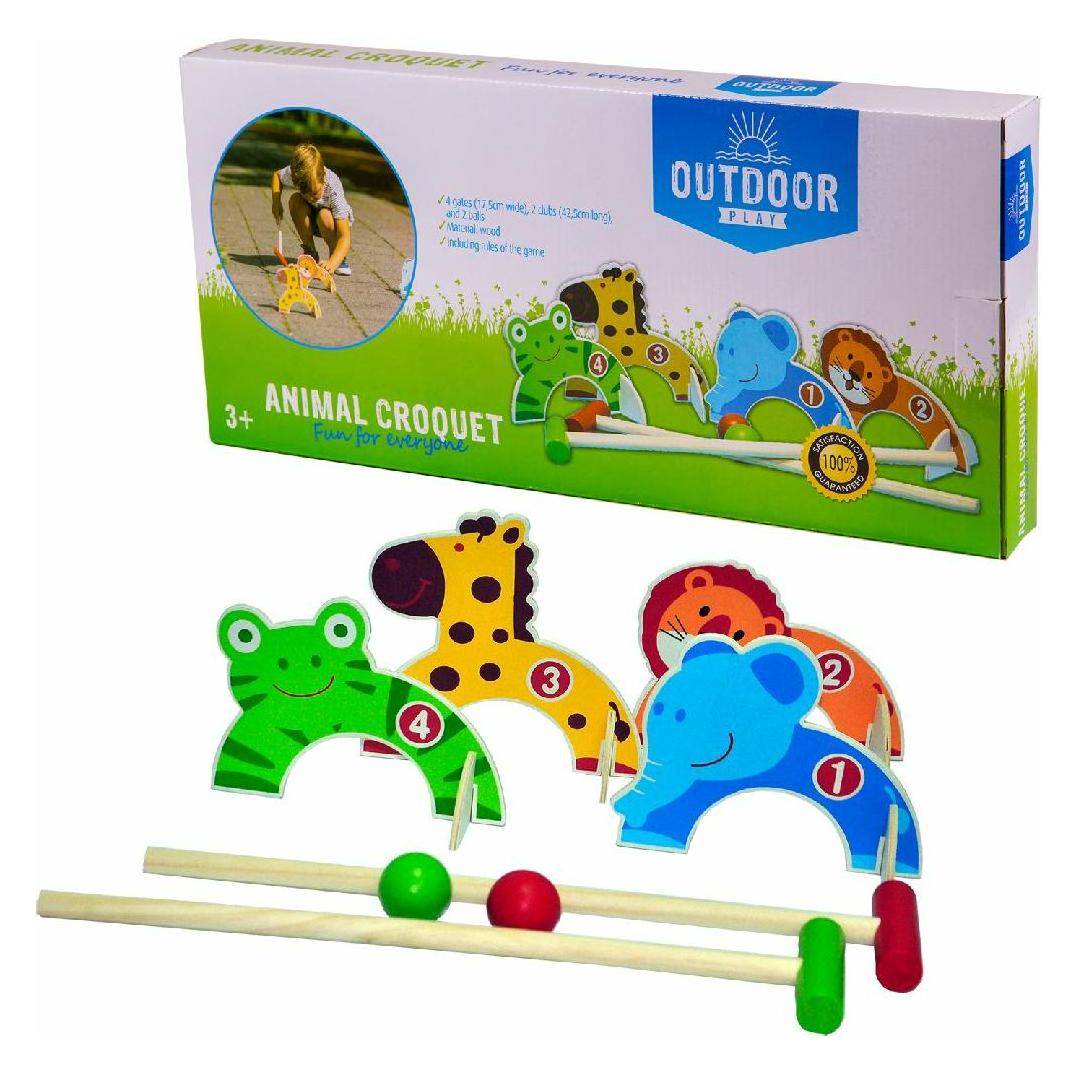 Outdoor play Tiere-Krocket (0713005)