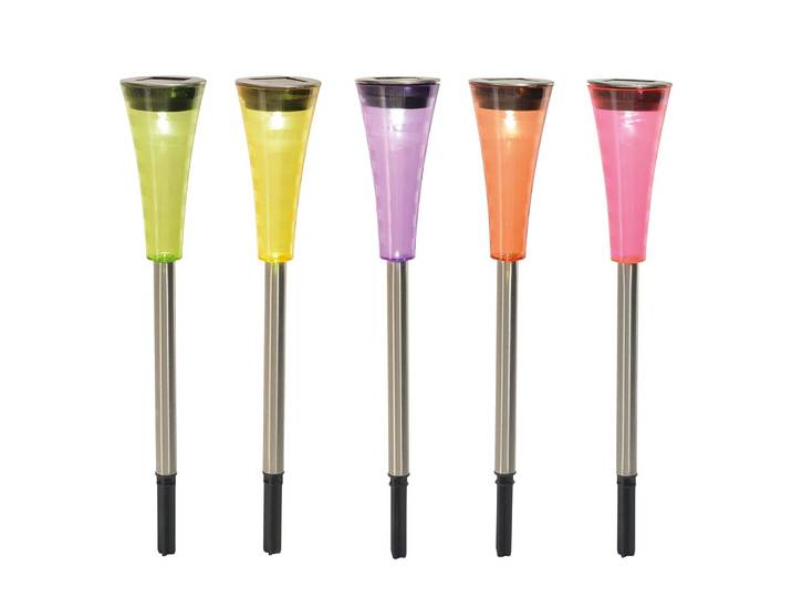 Piquet solaire Patho 4 x 25 x 4cm Multicolore