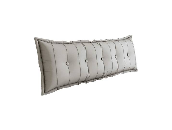 Vercart Rückenkissen Plüsch Weiß 160 cm, Mode, Rechteckig, 50x160 cm, Heimtextilien, Wohntextilien, Kissen, Rückenkissen