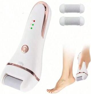 Uplift Treasures Rechargeable Electric Foot Callus Remover white