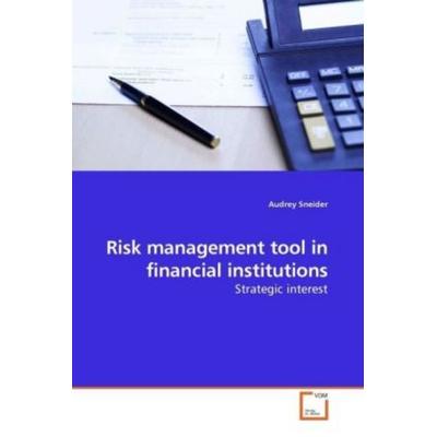 Sneider, A: Risk management tool in financial institutions, Taschenbuch von Audrey Sneider, VDM, 978-3-639-12149-0